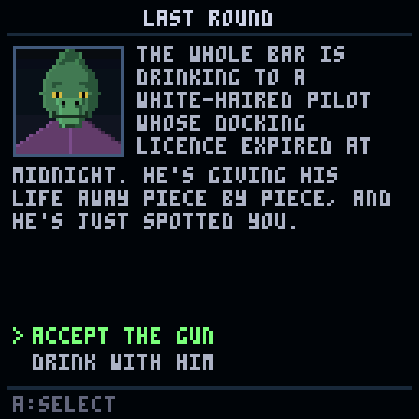 A bar encounter