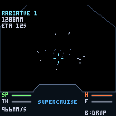 Supercruise HUD
