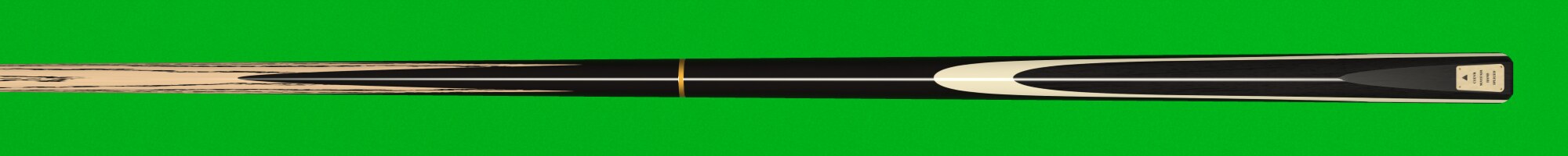 The butt of the Mayfair cue