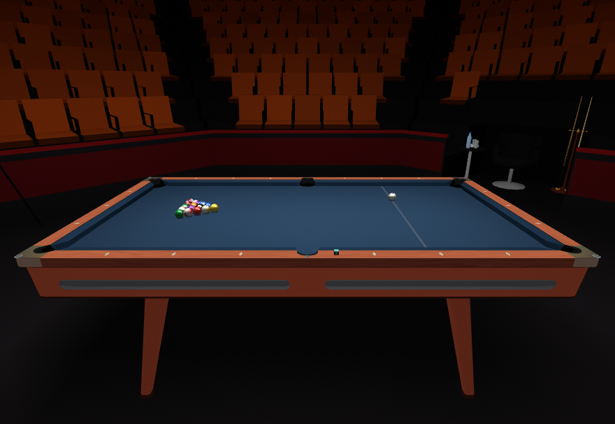 A one pocket table