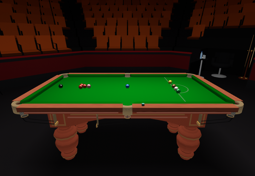 A 3-red snooker table