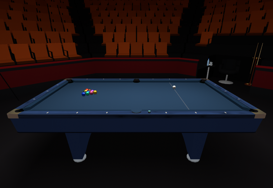 A 10-ball table