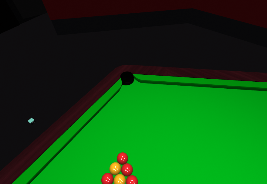 A pocket at a hexagon's corner