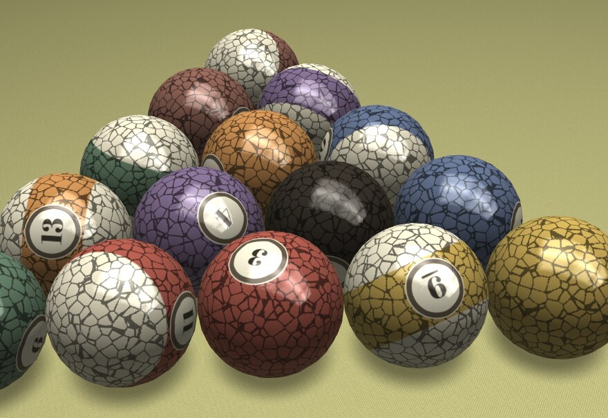 The ANTIQUE ball set