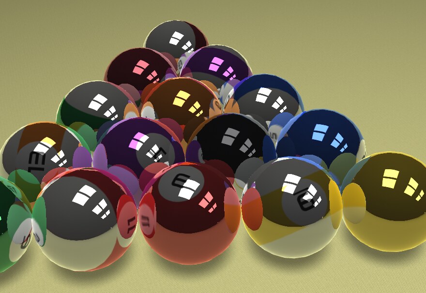 The CHROME ball set