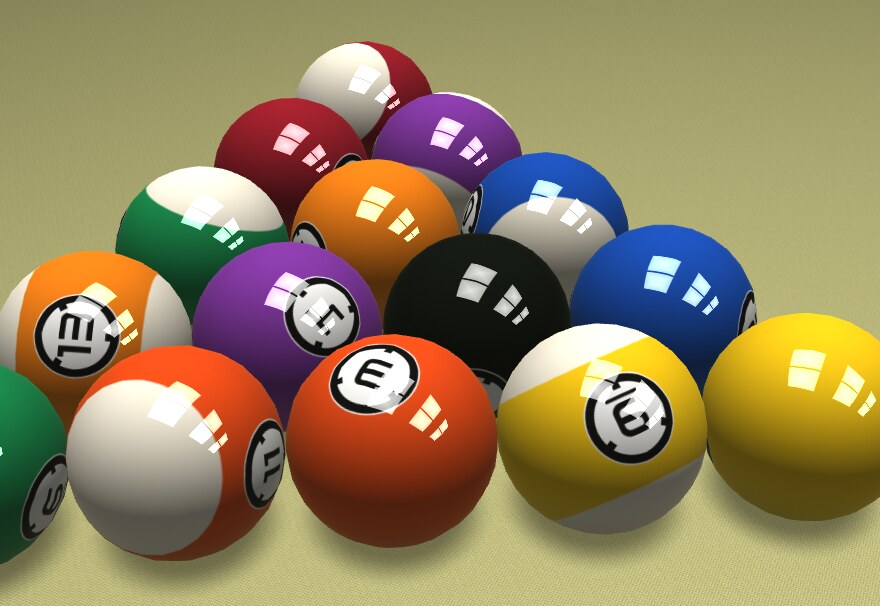 The ENGLISH S&S ball set