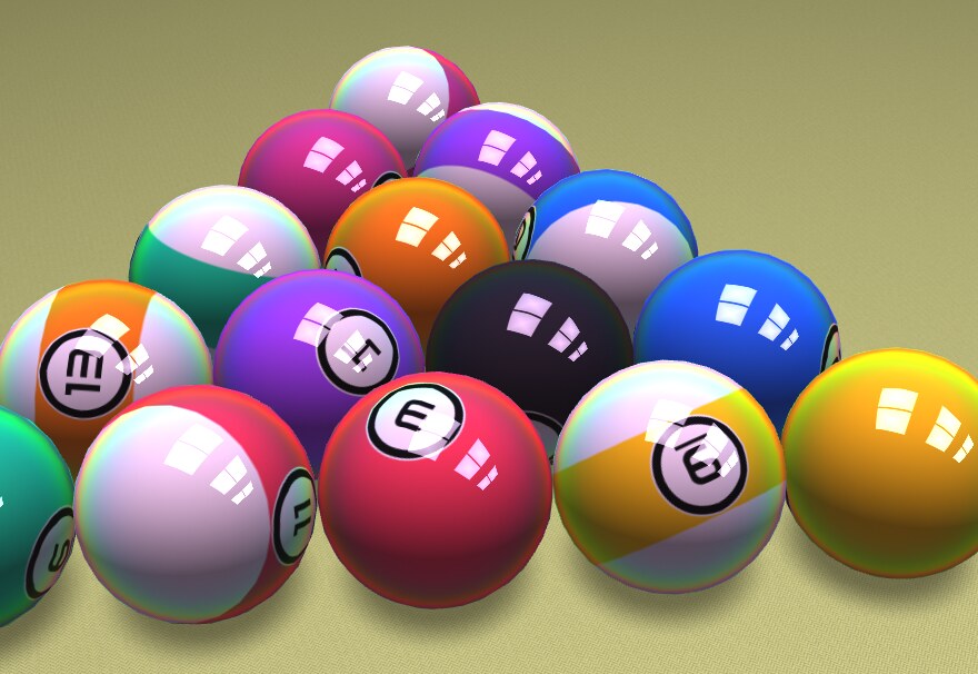 The PEARL ball set