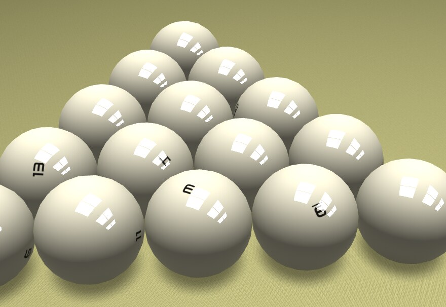 The PYRAMID ball set