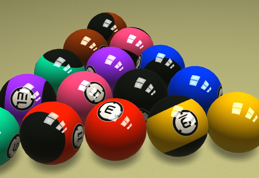 The PRO TOUR ball set