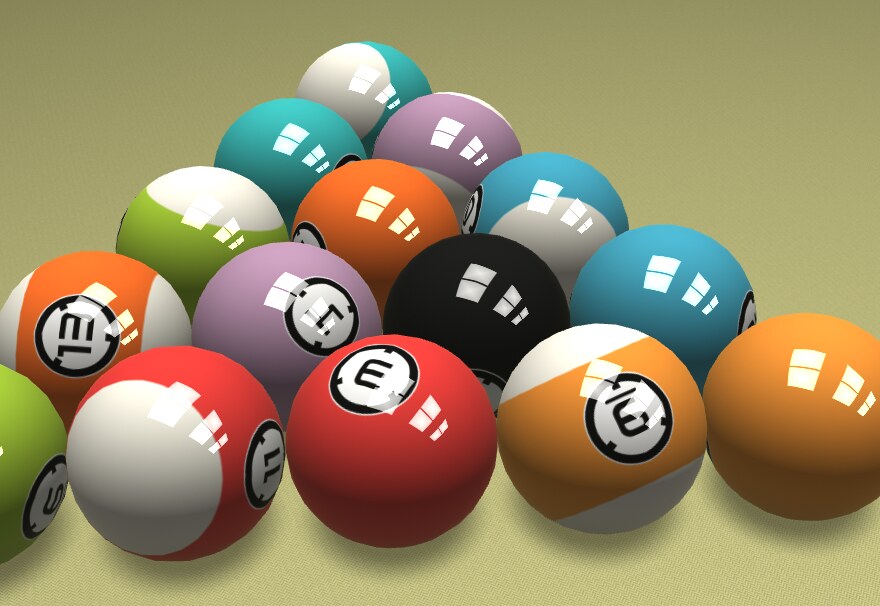 The TV TOUR ball set