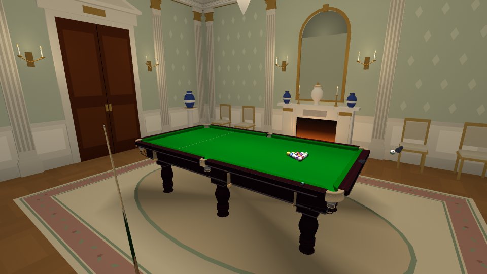 The dining room
